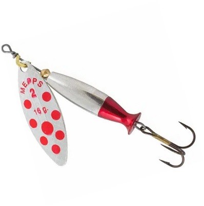 Блесна MEPPS Aglia Long Heavy №2 AG PTS ROUGE 16,0 гр
