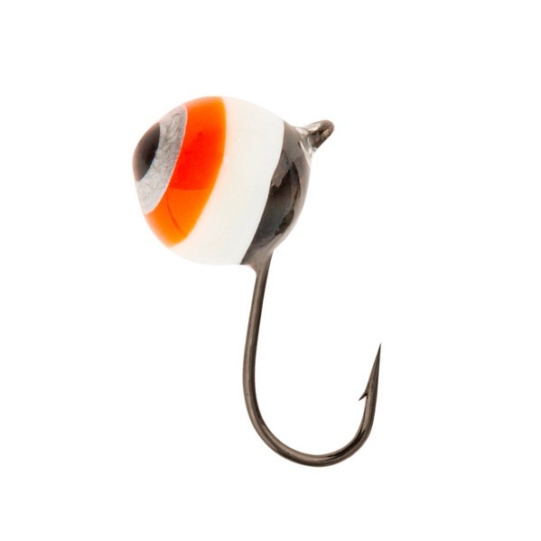 Мормышка W Spider Шар с ушком гальваника с покраской 3,0 мм 0,29 гр. 1-BN