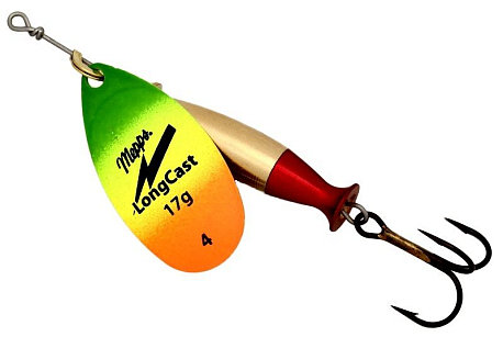 Блесна MEPPS Aglia Long Cast №4 TIGER 17,0 гр