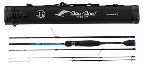 Спиннинг Favorite Blue Bird Compact BB16-634UL-T/S 198cm 2-7g 4-6lb Fast