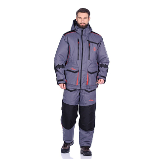 Костюм Huntsman Поплавок Siberia Floating , цв.серый/черный,тк.Breathable, р.44-46/3