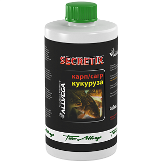 Ароматизатор жидкий ALLVEGA "Secretix  SWEETCORN " 460 мл (КАРП КУКУРУЗА)