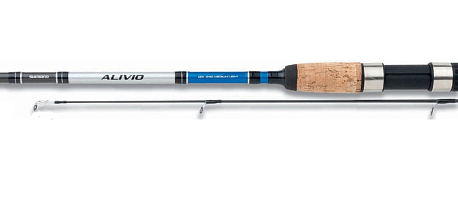 Удилище Shimano ALIVIO DX SPINN 240H Тест 20-50 гр.