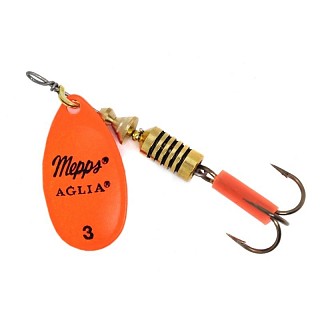 Блесна MEPPS Aglia №3 FLUO ORANGE 6,5 гр