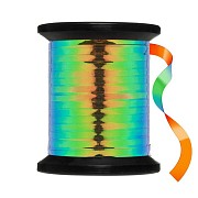 UNI Плоский люрекс UNI-Mylar #12 Peacock/Orange 3/64"