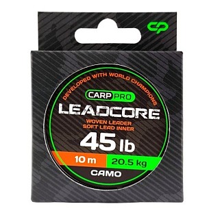 CARP PRO Лидкор Leadcore Camo 45lb 10м