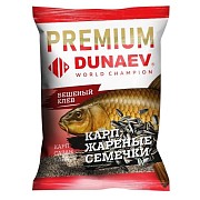 Прикормка "DUNAEV-PREMIUM" 1кг Карп-Сазан Жареная семечка