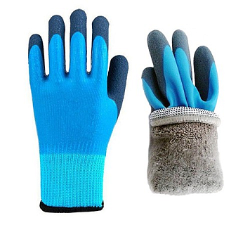 Перчатки утепленные двуслойные со вспененным нитриловым покрытием GUARD FREEZE PLUS -40 С (p.XL)