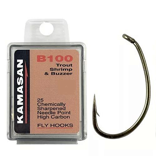 KAMASAN Крючки B100 #14 (25 шт)