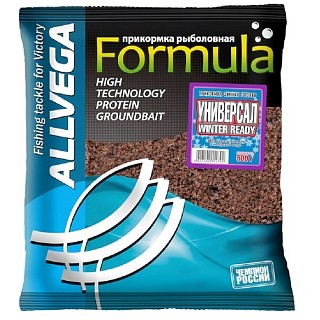 Прикормка сухая ALLVEGA "Formula Winter" 0,5 кг УНИВЕРСАЛ