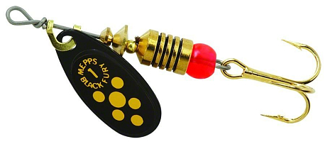Блесна MEPPS Black Fury №1 JAUNE NR 3,5 гр