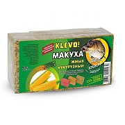 Макуха кукурузная KLEVO 450гр Клубника