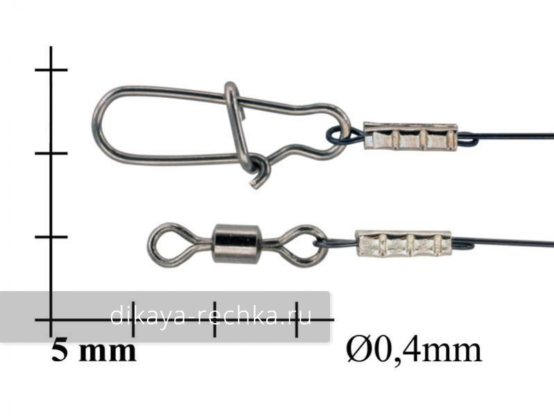 См 2 шт. Титановые поводки мако. Поводки Ushiwaka Titanium Single jerk №2 30кг 30см (2шт). Поводок Титан 40 см. Титановые поводки плетеные.