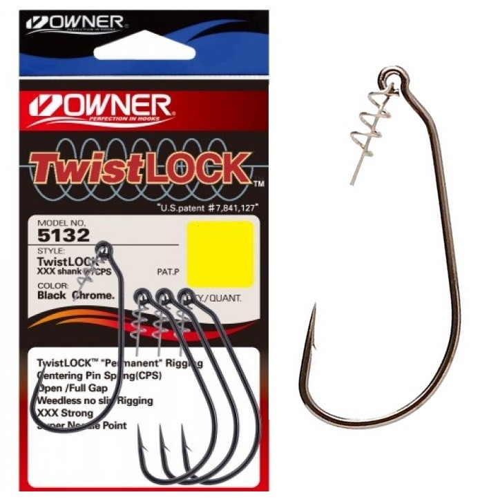 Офсетный крючок OWNER 5132-4/0, 4шт