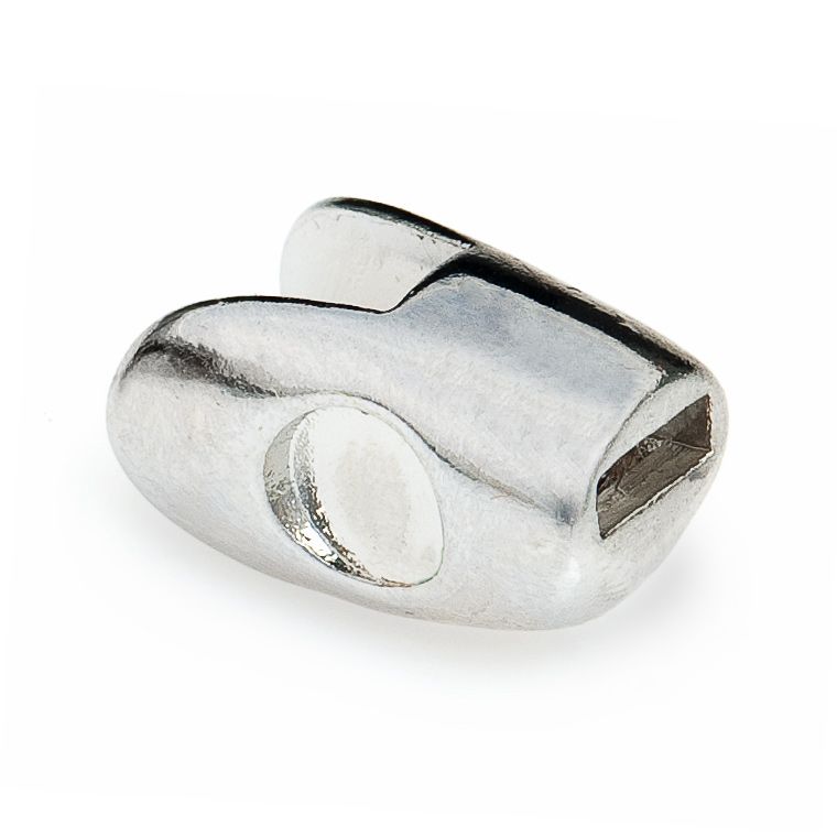 FISH-SKULL Головки для стримеров BaitFish Head SILVER BAITFISH MEDIUM for #2, #1, #1/0 (8 шт.)