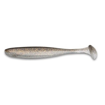 Приманка силиконовая Keitech Easy Shiner  4" #417 Goldl Flash Minnow