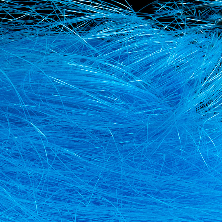 HENDS Синтетическое волокно Neon Hair long fiber 20cm Blue #24