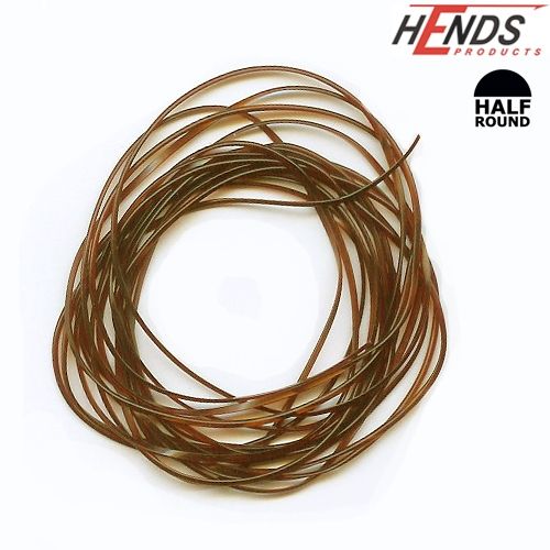  Материал для тела HENDS Products Body Glass - half round Khaki Brown #31