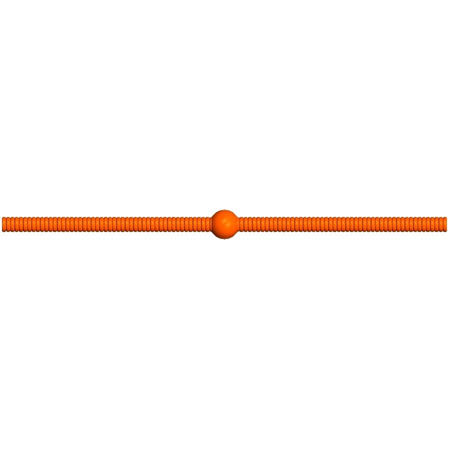 Силиконовая приманка Trix TroutMania DOSHIRAK 4,0" цвет 304 Orange Glow (Cheese) упак.8 шт