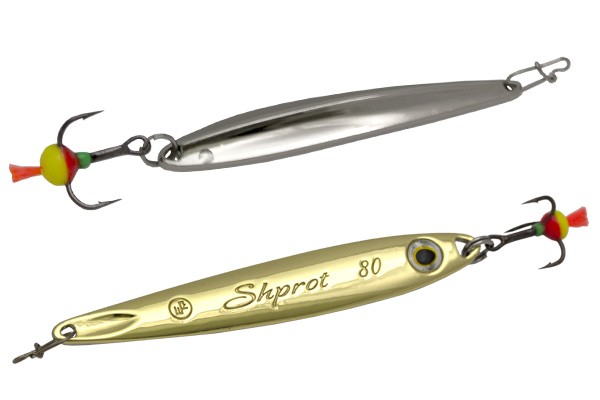 Блесна зим. ECOPRO Shprot, 110mm, 26g, S/G