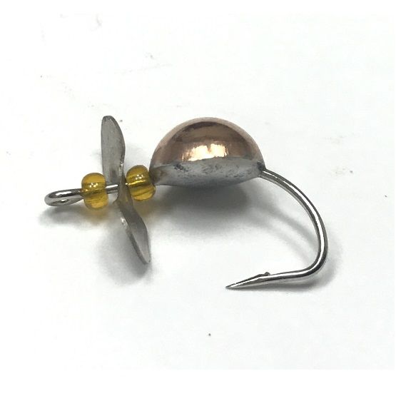 Вент-мормышка 1,3 гр. (медь-олово)