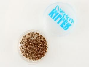 WAPSI Стеклянные бусинки Killer Caddis Glass Beads CC MIDGE ROOT BEER