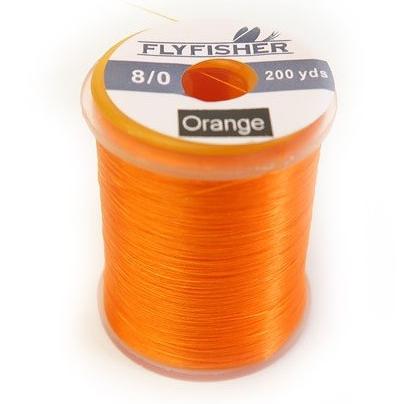 FLYFISHER Монтажная нить 8/0 180м ORANGE
