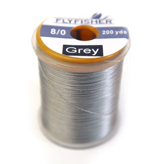 FLYFISHER Монтажная нить 8/0 180м GREY