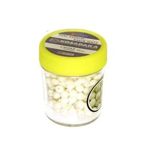 Приманка Kosadaka силикон. Икра плав., белая, запах устрицы (18 г)