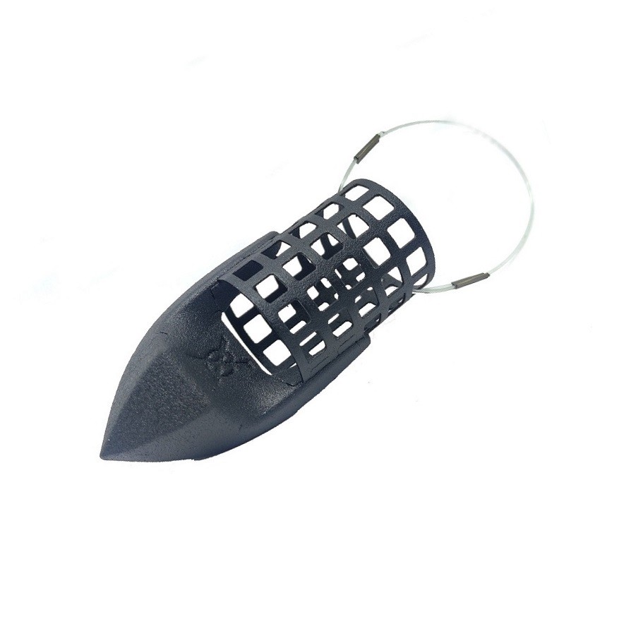  Кормушка фидерная X-FEEDER ME BULLET ARROW S PERFO  70 гр (20мл, цвет Matt Black)