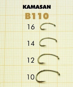 KAMASAN Крючки B110 #14 (1 шт)