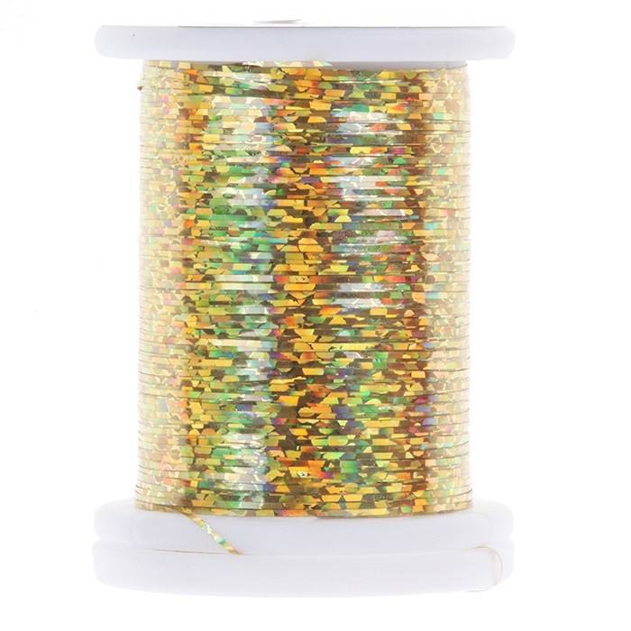 TEXTREME Голографический люрекс HOLO FIBERS SM 150 Den. Holo Gold 30м