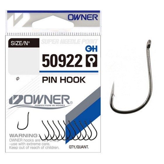Одинарный крючок OWNER 50922-12, 11шт