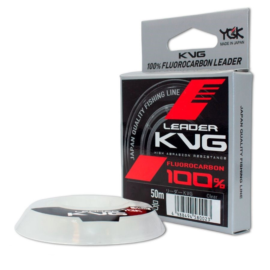 Флюорокарбон YGK KVG Fluorocarbon 50м (#1.0/0.165mm) 2,2кг 