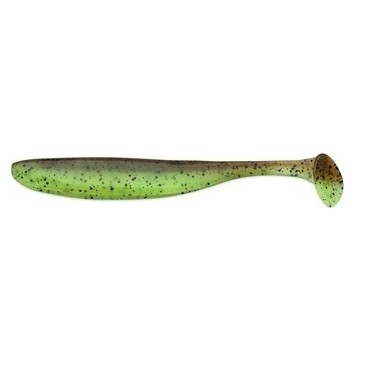 Приманка силиконовая Keitech Easy Shiner  4" #401 Green Pumkin/Chartreuse