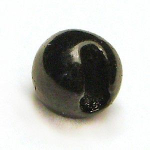 FLY-FISHING Вольфрамовые головки с вырезом 3.3 мм (10 шт.) BLACK PAINTING