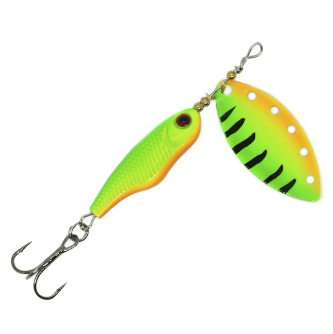 Блесна Mottomo Spin Blade #4 19 гр Fire Tiger