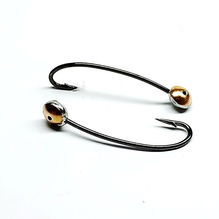 Мормышка паяная KH9290 #10 BN чешуйка медь