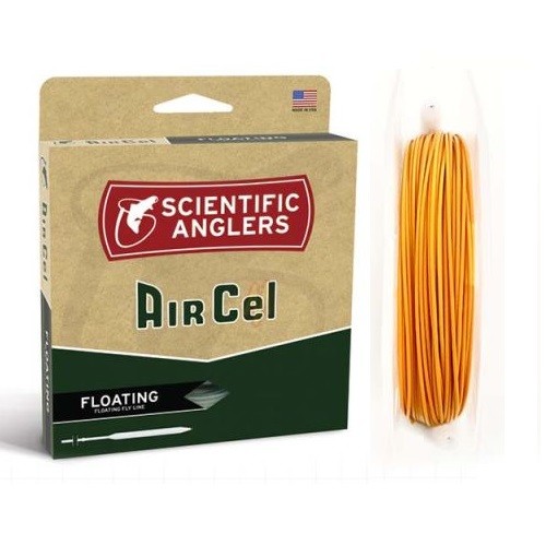 SCIENTIFIC ANGLERS Нахлыстовый шнур Air Cel Short WF4F Fire Orange