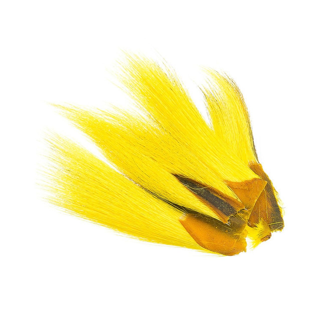 WAPSI Кусочки хвоста оленя Bucktail Pieces YELLOW