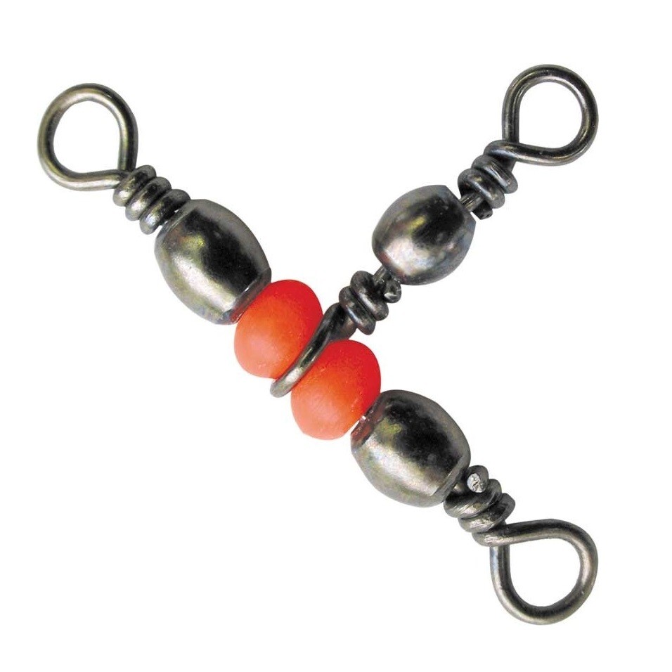 Вертлюг трехсторонний T-образный (4шт.) Kosadaka 2120BN-7х9