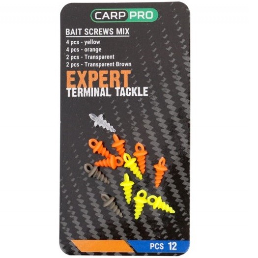 CARP PRO Винт пластиковый для бойлов pop-up mix (12шт)