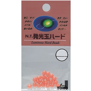 TOHO Бусины светонакопительные Luminous Hard #1 (2.72 х 3.32мм) Pink (25шт)