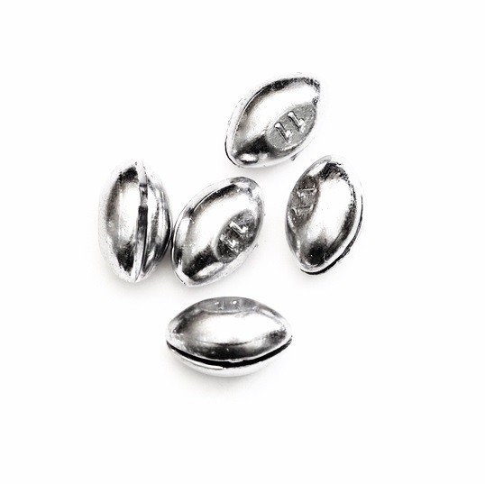 Грузила зажим. офсетные Lucky John Чечевица 09гр (5шт)