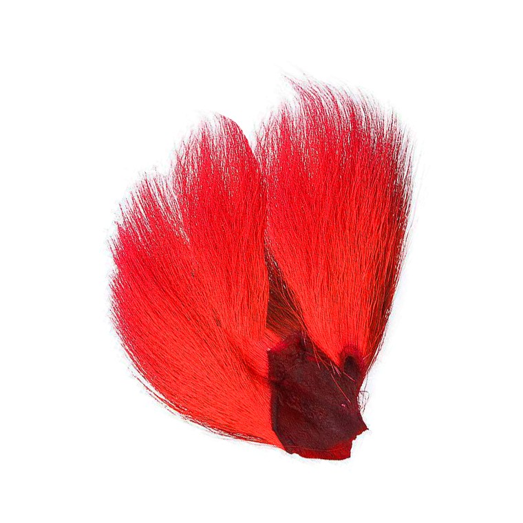 WAPSI Кусочки хвоста оленя Bucktail Pieces RED