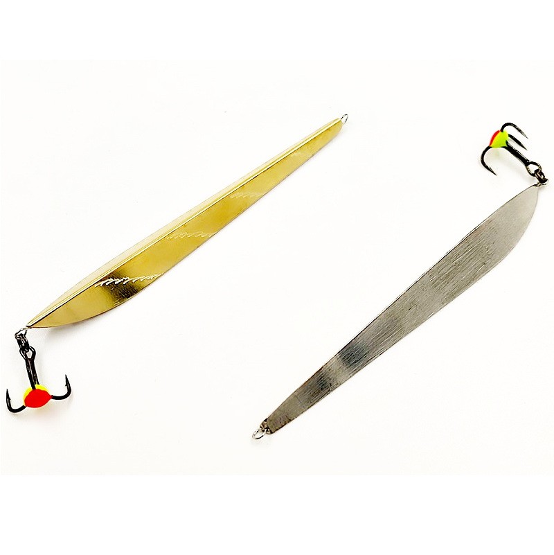 Зимняя блесна MF Ice Маралистик 90 90мм, 15гр подвес латунь