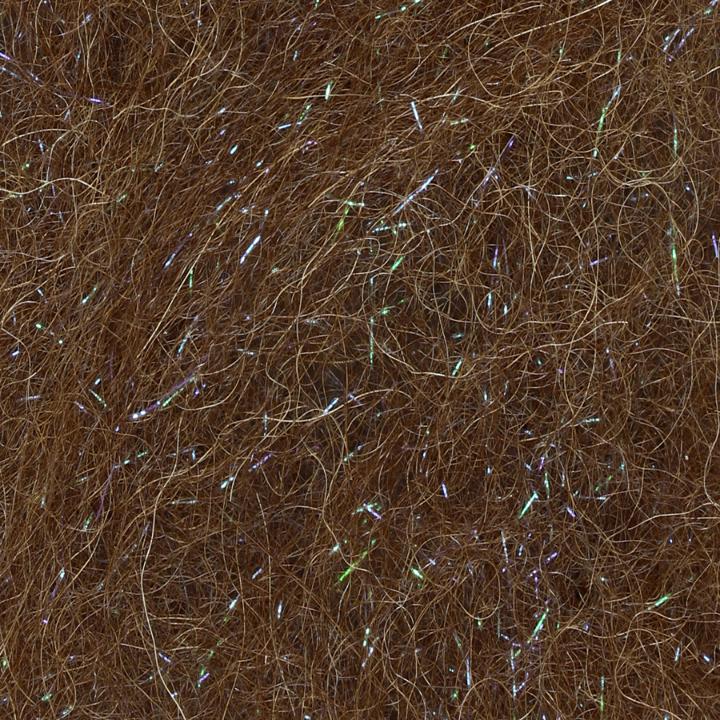 Sybai Даббинг Fine Alpaka Blend Dubbing, Dark Brown