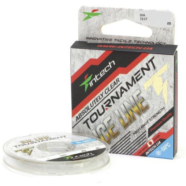 Леска Intech Tournament Ice Line 50м (0,055мм, 0,318кг)
