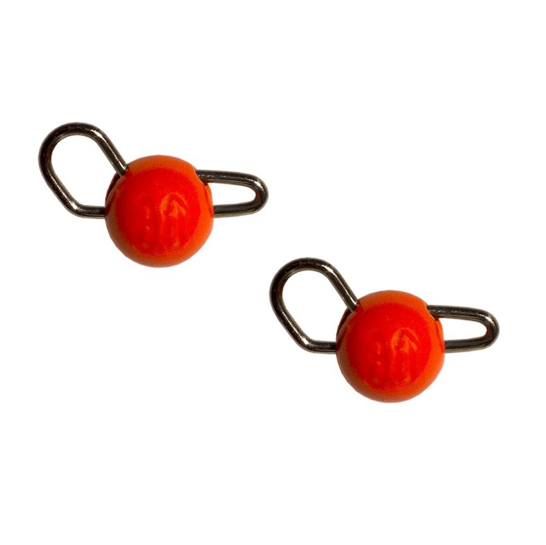 Груз чебурашка вольфрам разборная Fish Season, вес 2.5 гр, цвет Оранж (уп. 2 шт)