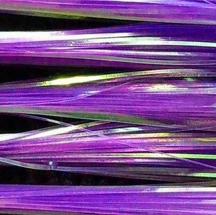 RiverLab Волокна синтетические плоские Flashabou VIOLET